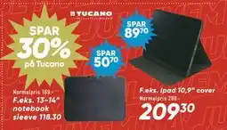 Bilka SPAR 30% på Tucano tilbud