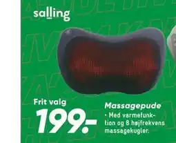 Bilka Massagepude tilbud