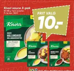 Bilka Knorr sauce 3-pak tilbud