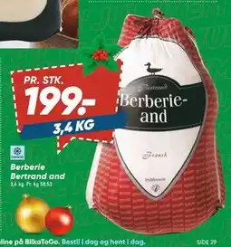 Bilka Berberie Bertrand and tilbud