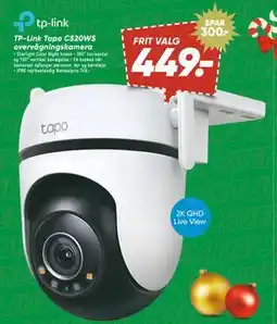 Bilka TP-Link Tapo C520WS overvågningskamera tilbud