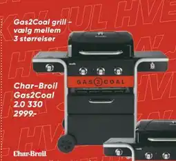 Bilka Char-Broil Gas2Coal 2.0 330 tilbud