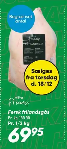 Bilka Fersk frilandsgås tilbud