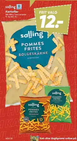 Bilka Kartofler tilbud