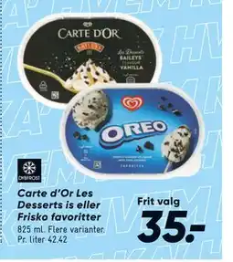 Bilka Carte d’Or Les Desserts is eller Frisko favoritter tilbud