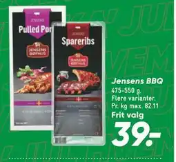 Bilka Jensens BBQ tilbud