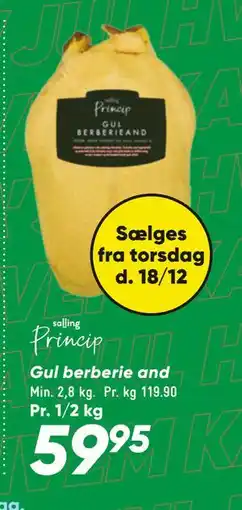 Bilka Gul berberie and tilbud