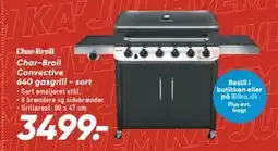 Bilka Char-Broil Convective 640 gasgrill - sort tilbud