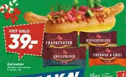 Bilka Gøl pølser tilbud