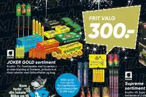 Bilka JOKER GOLD sortiment tilbud