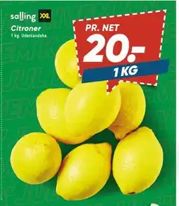Bilka Citroner tilbud
