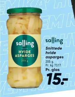Bilka Snittede hvide asparges tilbud
