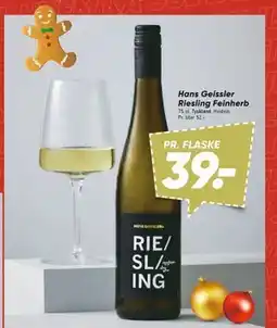 Bilka Hans Geissler Riesling Feinherb tilbud