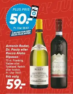 Bilka Antonin Rodet, Dr. Pauly eller Rocca Alata Ripasso tilbud