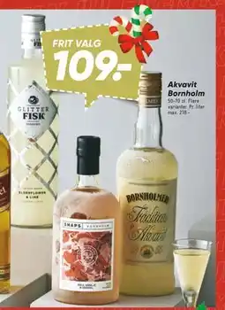 Bilka Akvavit Bornholm tilbud