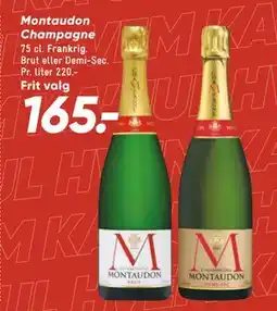 Bilka Montaudon Champagne tilbud