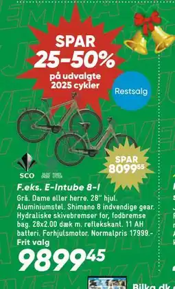 Bilka E-Intube 8-I tilbud