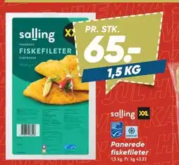 Bilka Panerede fiskefileter tilbud
