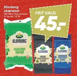 Bilka Klovborg skæreost tilbud
