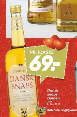 Bilka Dansk snaps Gylden tilbud