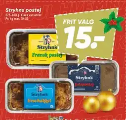 Bilka Stryhns postej tilbud