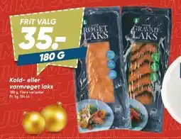 Bilka Kold- eller varmrøget laks tilbud