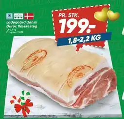 Bilka Ladegaard dansk Duroc flæskesteg tilbud