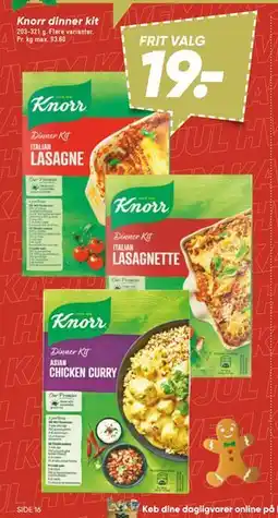 Bilka Knorr dinner kit tilbud