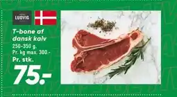 Bilka T-bone af dansk kalv tilbud
