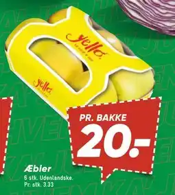 Bilka Æbler tilbud