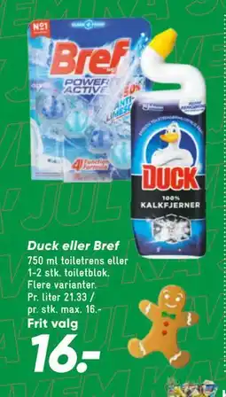 Bilka Duck eller Bref tilbud