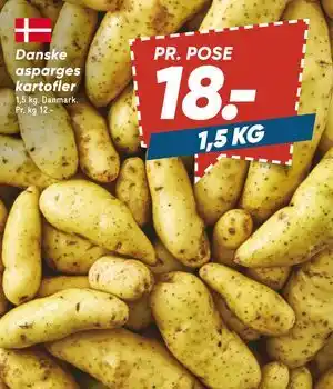 Bilka Danske asparges kartofler tilbud