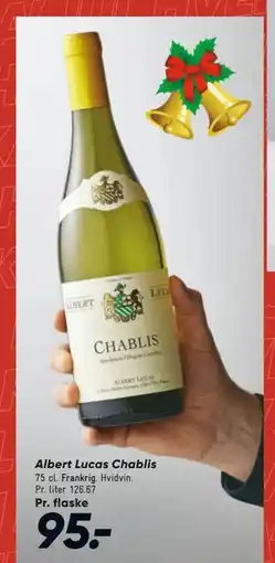 Bilka Albert Lucas Chablis tilbud