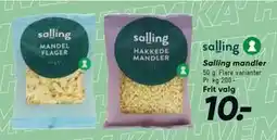Bilka Salling mandler tilbud