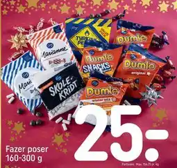 REMA 1000 Fazer poser 160-300 g tilbud