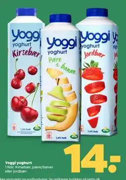 Netto Yoggi yoghurt tilbud