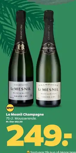 Netto Le Mesnil Champagne tilbud