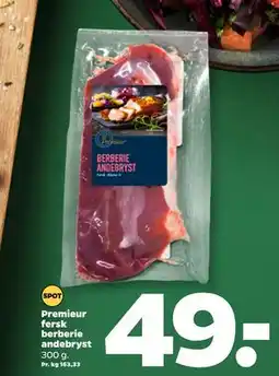 Netto Premieur fersk berberie andebryst tilbud