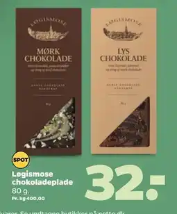 Netto Løgismose chokoladeplade tilbud