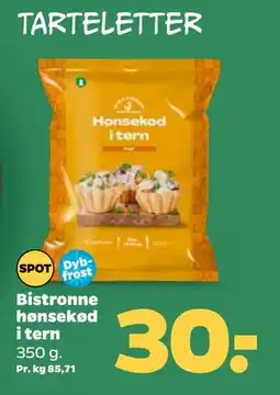 Netto Bistronne hønsekød i tern tilbud