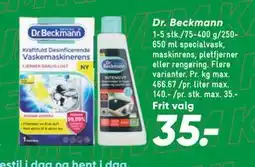 Bilka Dr. Beckmann tilbud