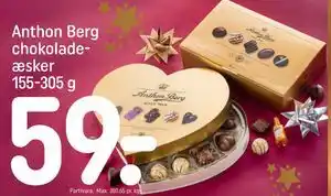 Anthon Berg chokoladeæsker 155-305 g