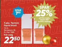 Bilka SPAR. 25% på Kiss negle, vipper eller Technic makeup tilbud