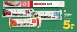 Netto Fryseposer eller bagepapir tilbud