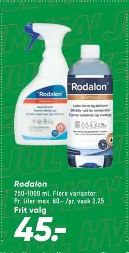 Bilka Rodalon tilbud