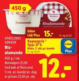 Lidl Risalamande tilbud
