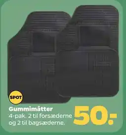 Netto Gummimåtter tilbud