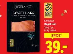 Lidl Røget laks tilbud