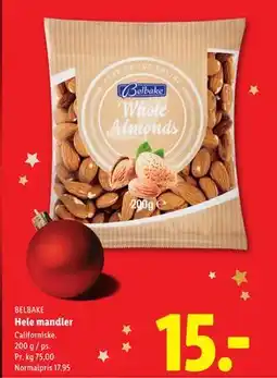 Lidl Hele mandler tilbud