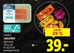 Lidl Laksefilet tilbud